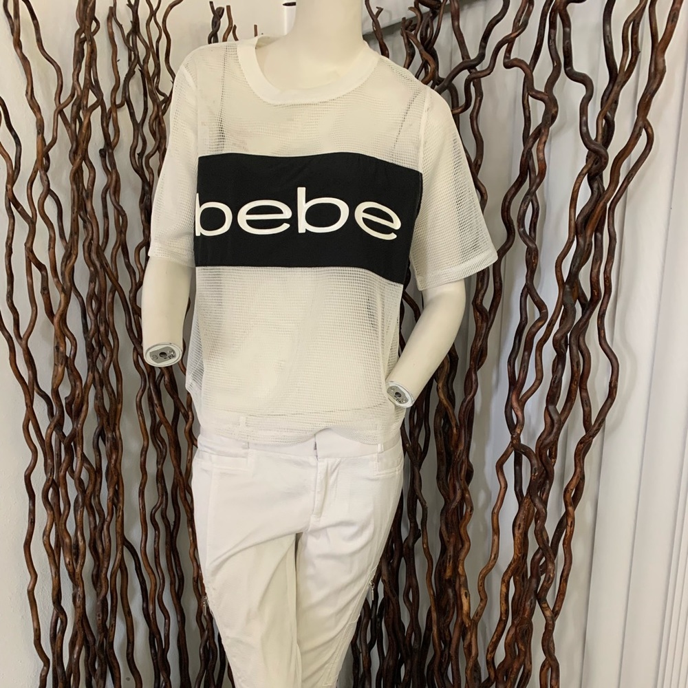BeBe Beautiful Mesh Designer Blouse